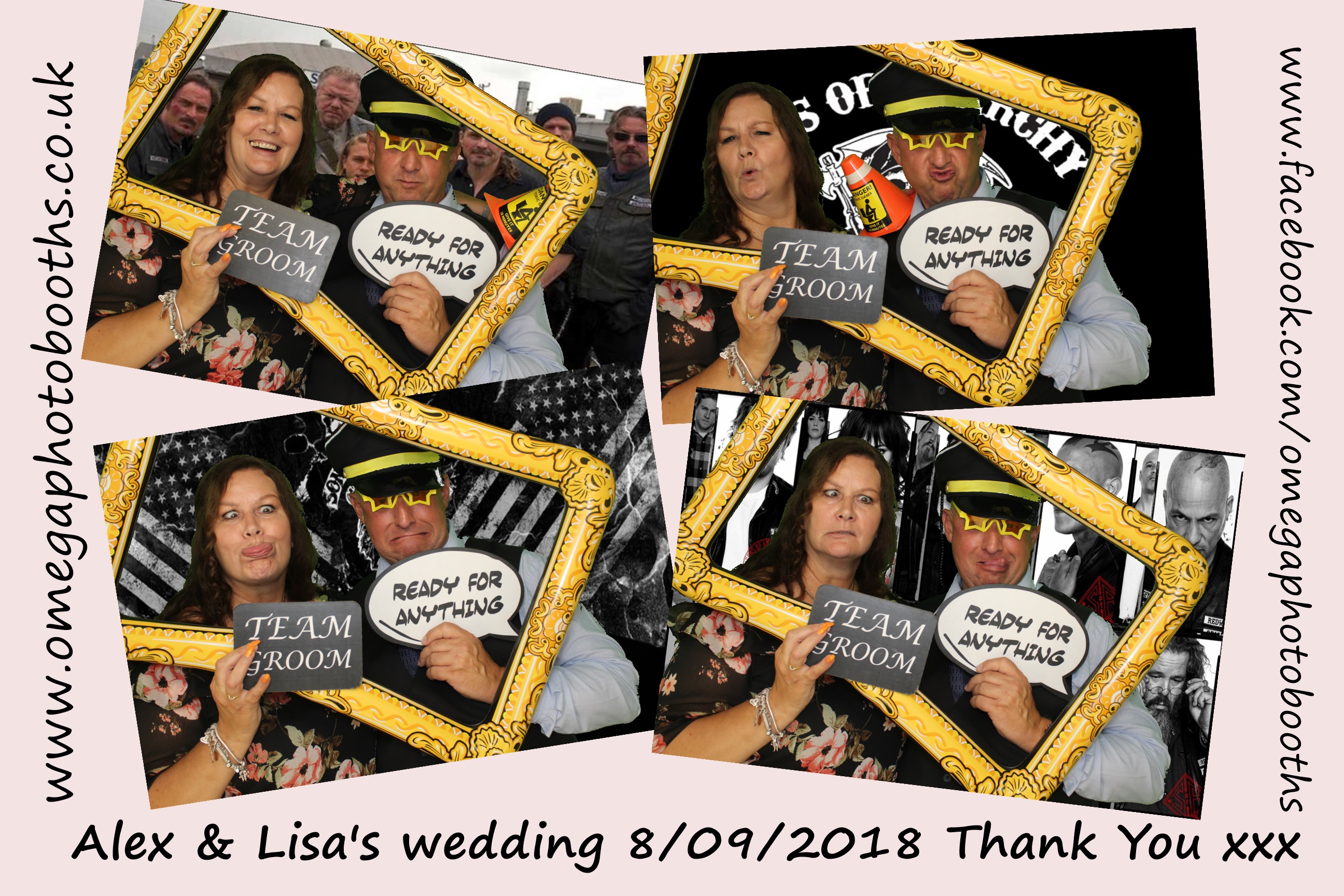 Alex & Lisa's Wedding | View more photos from the event at gallery.omegaphotobooths.co.uk/u/Omega-Photobooths/Alex-Lisas-Wedding